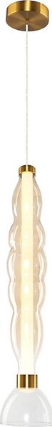 Lustră LED pe cablu LUCCO LED/18W/230V d. 15 cm auriu