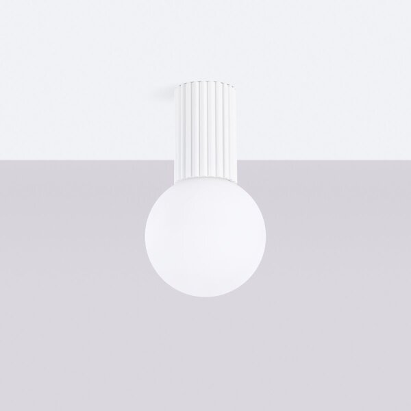 Plafonieră pentru baie Sollux SL.1708 HALO 1xG9/8W/230V IP44 alb