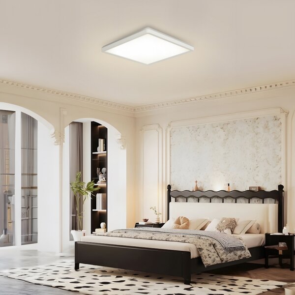 Plafonieră LED pentru baie Brilagi ULTRA SLIM LED/18W/230V 30x30 cm alb IP54