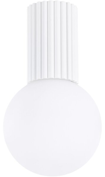 Plafonieră pentru baie Sollux SL.1708 HALO 1xG9/8W/230V IP44 alb