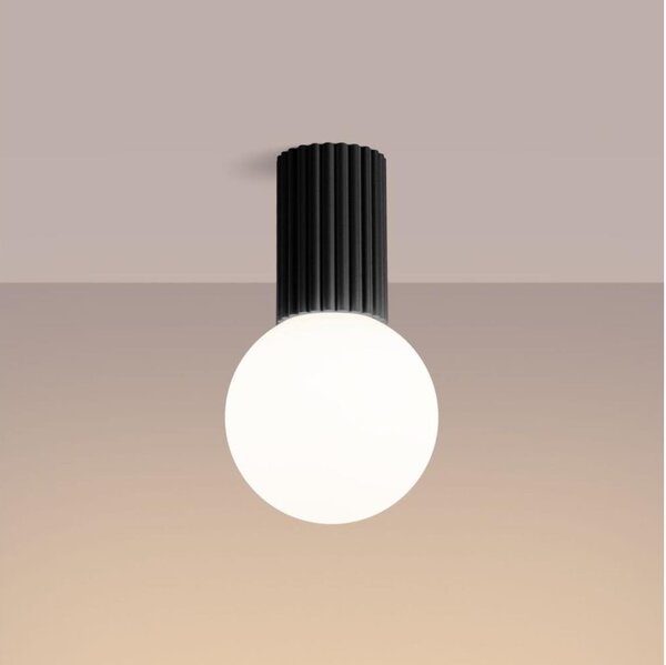 Plafonieră pentru baie Sollux SL.1713 HALO 1xG9/8W/230V IP44 negru