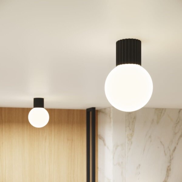 Plafonieră pentru baie Sollux SL.1713 HALO 1xG9/8W/230V IP44 negru