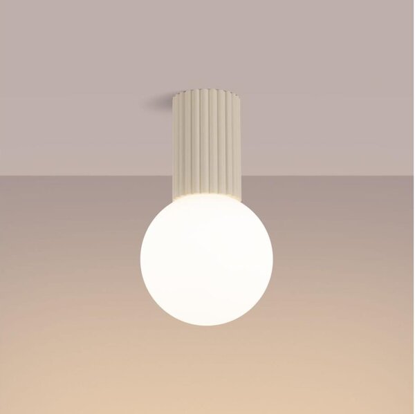 Plafonieră pentru baie Sollux SL.1718 HALO 1xG9/8W/230V IP44 crem