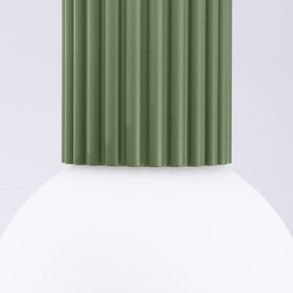 Plafonieră pentru baie Sollux SL.1723 HALO 1xG9/8W/230V IP44 verde