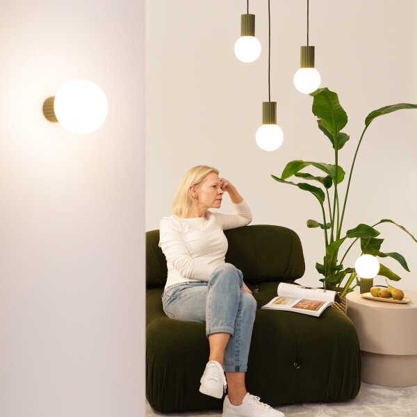 Aplică pentru baie Sollux SL.1722 HALO 1xG9/8W/230V IP44 verde