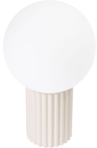 Lampă de masă Sollux SL.1721 HALO 1xG9/8W/230V d. 12 cm crem