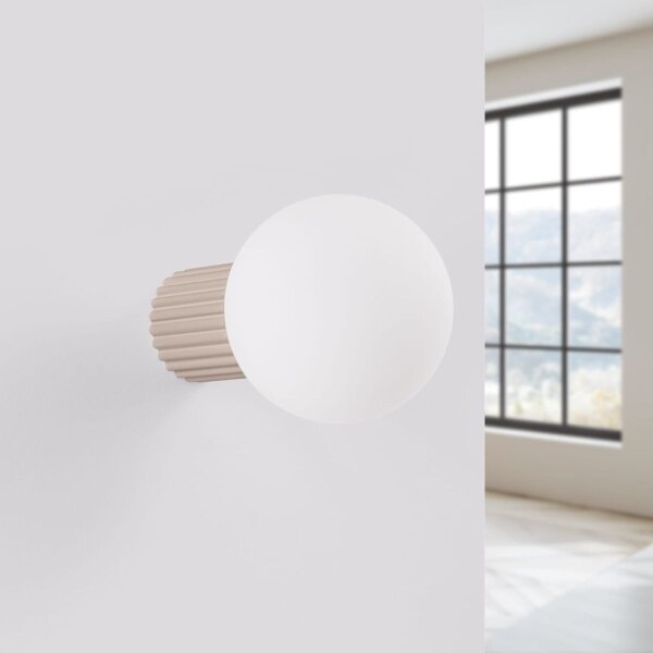 Aplică pentru baie Sollux SL.1742 HALO 1xG9/8W/230V IP44 bej