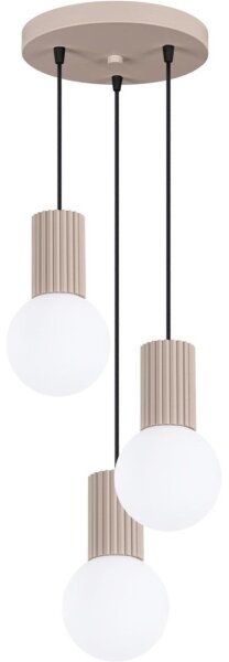 Lustră pe cablu Sollux SL.1745 HALO 3xG9/8W/230V d. 25 cm bej