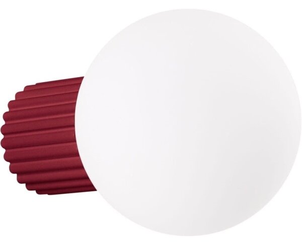 Aplică pentru baie Sollux SL.1747 HALO 1xG9/8W/230V IP44 roșu