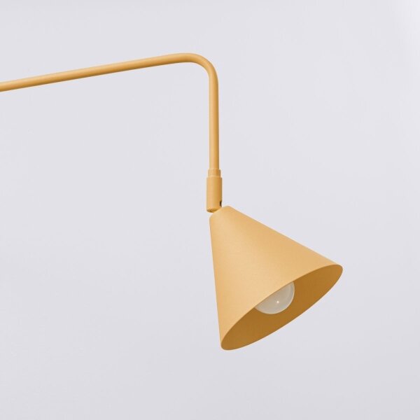 Lampă de perete Sollux SL.1698 NOX 1xE14/10W/230V auriu