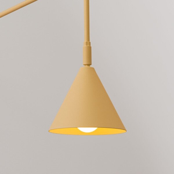 Lampă de perete Sollux SL.1698 NOX 1xE14/10W/230V auriu