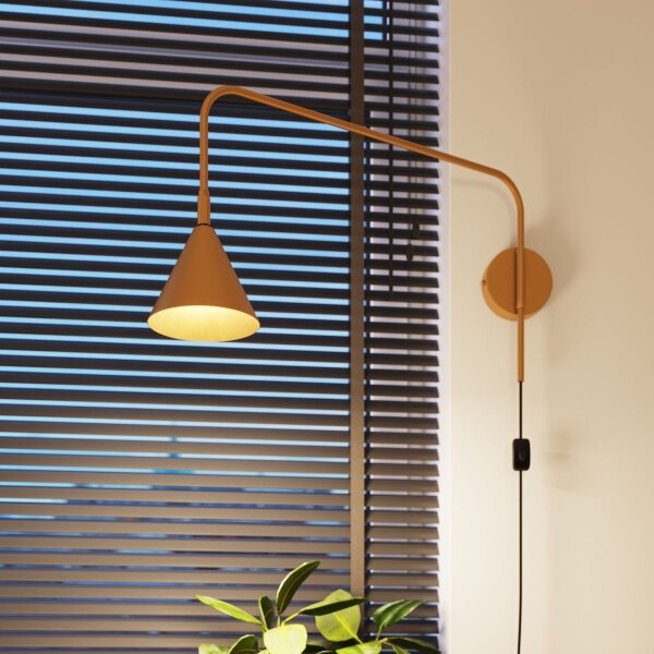 Lampă de perete Sollux SL.1698 NOX 1xE14/10W/230V auriu