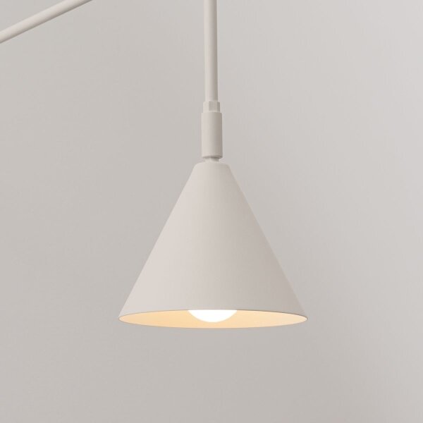 Lampă de perete Sollux SL.1699 NOX 1xE14/10W/230V crem