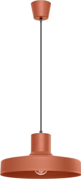 Lustră pe cablu Sollux SL.1706 BILO 1xE27/15W/230V d. 35 cm portocaliu