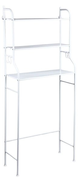 Raft de depozitare metalic, 3 polițe, pentru mașina de spălat, Storage Solutions, 65x38x155 cm