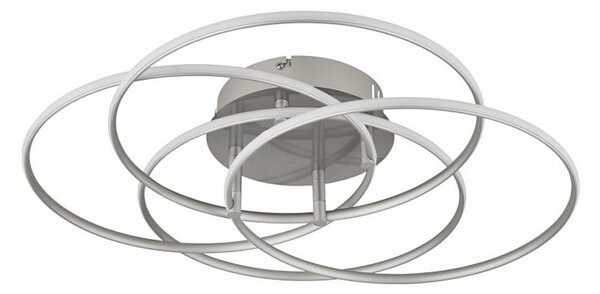 Plafonieră LED Globo 67355-55N KOMBOS LED/55W/230V d. 51,5 cm crom mat