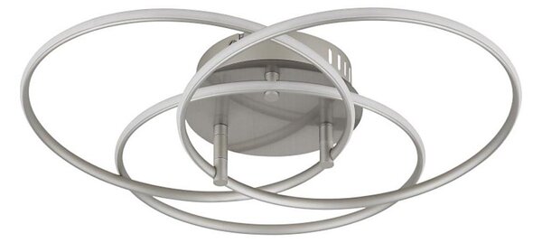 Plafonieră LED Globo 67355-40N KOMBOS 40W/230V d. 45,6 cm crom mat
