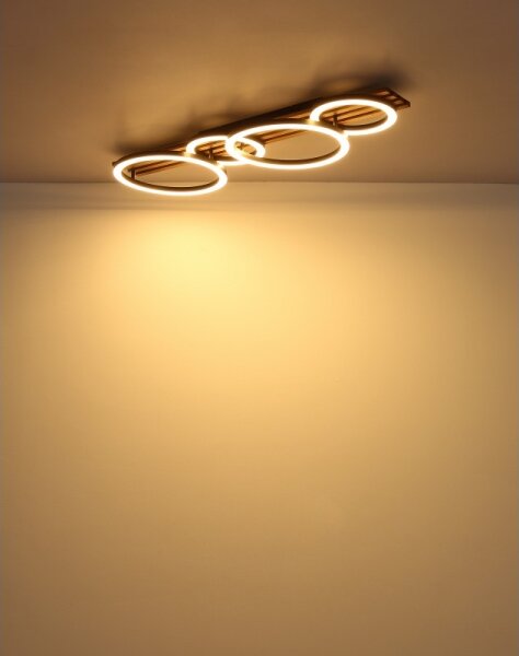 Plafonieră LED Globo 67353D4 TISHA LED/30W/230V 3000K 30x86 cm