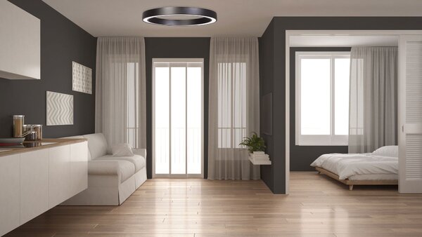 Toolight Toollight, plafoniera LED 60cm 27W APP1283-C, negru, OSW-00941