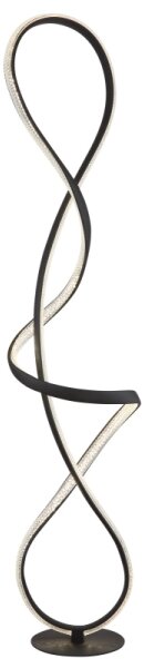 Lampadar LED Globo 67341SS SWIRL LED/36W/230V negru