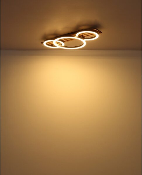 Plafonieră LED Globo 67353D3 TISHA LED/24W/230V 3000K 30x62 cm