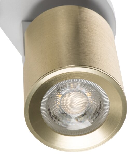 Spot Kanlux 38966 LAURIN 3xGU10/10W/230V alamă/alb