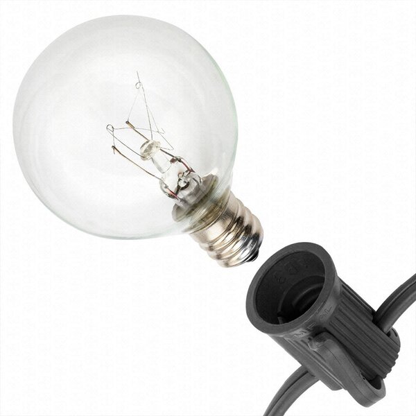 Ghirlanda luminoasa 10 m. cu 25 becuri Edison interconectabila
