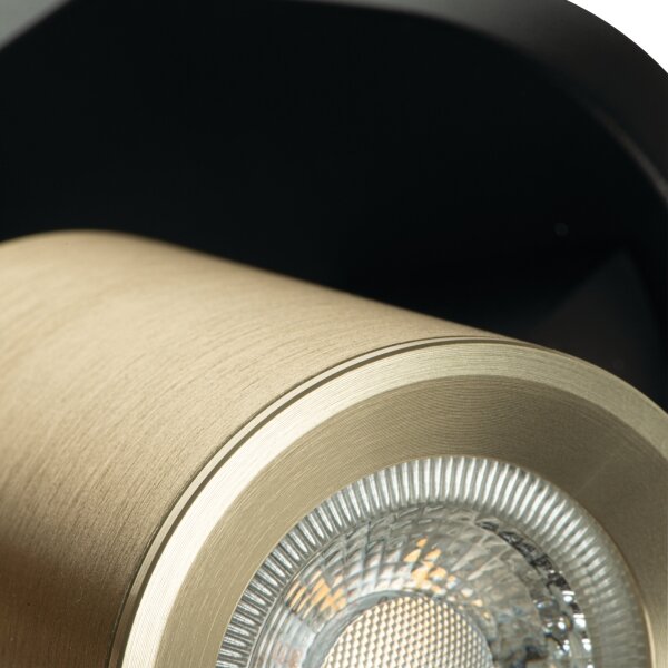Spot Kanlux 38963 LAURIN 3xGU10/10W/230V alamă/negru