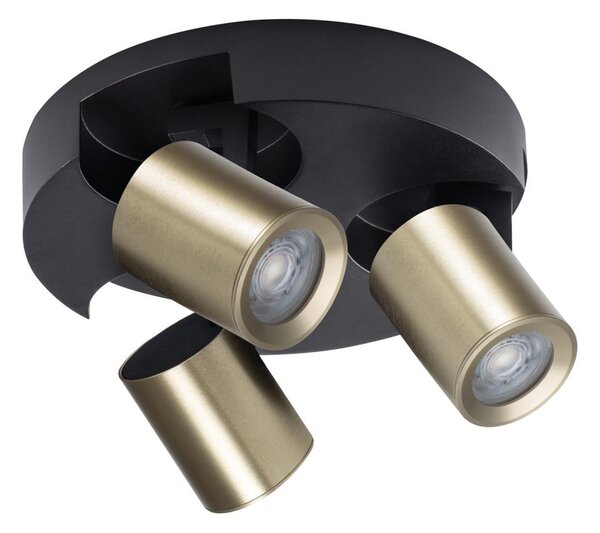 Spot Kanlux 38963 LAURIN 3xGU10/10W/230V alamă/negru