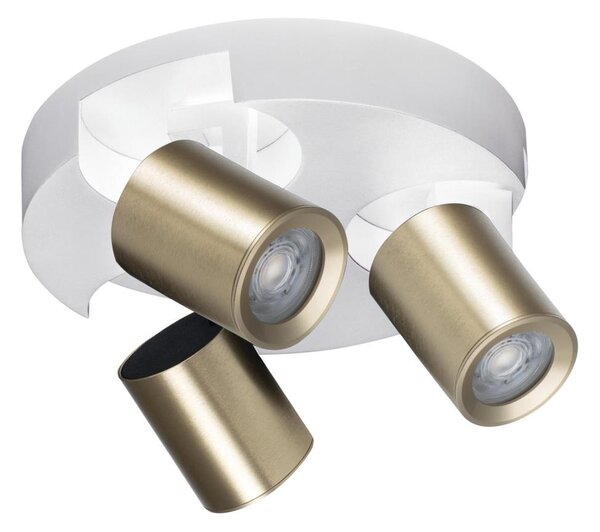 Spot Kanlux 38967 LAURIN 3xGU10/10W/230V alamă/alb