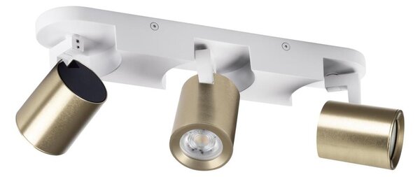 Spot Kanlux 38966 LAURIN 3xGU10/10W/230V alamă/alb