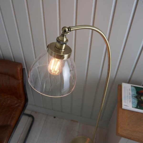 Lampadar Endon 77860 HANSEN 1xE27/40W/230V alamă