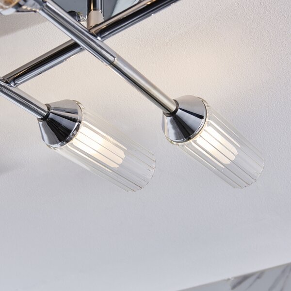 Lustră aplicată pentru baie Endon 95045 NATORI 6xG9/3W/230V IP44 crom lucios
