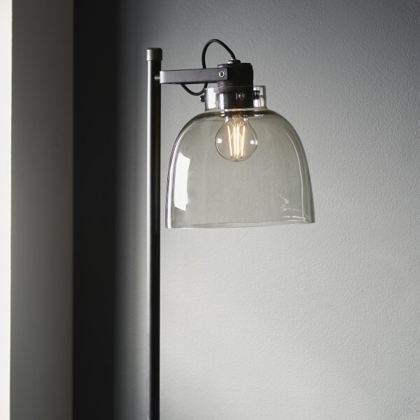 Lampadar Endon 107013 URBAN 1xE27/10W/230V negru/fumuriu
