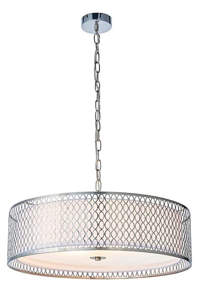 Lustră pe lanț Endon 81969 CORDERO 3xE27/10W/230V crom mat