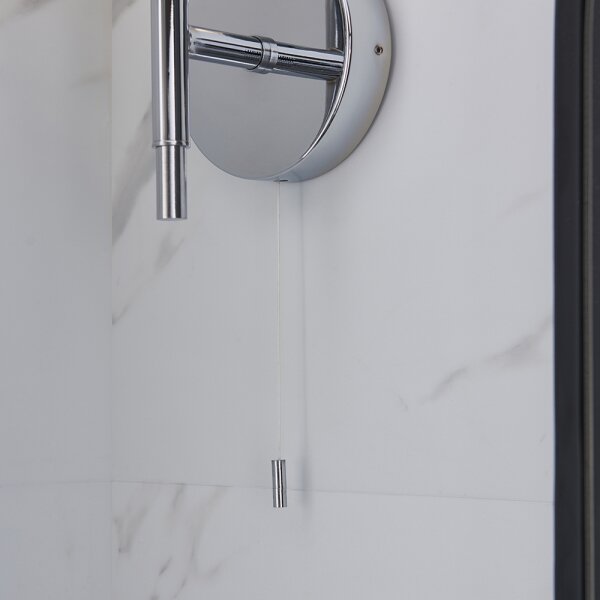 Aplică pentru baie Endon 97171 NATORI 1xG9/3W/230V IP44 crom lucios