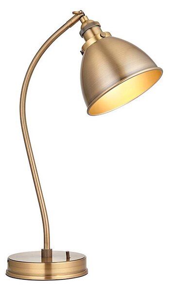 Lampă de masă Endon 98747 FRANKLIN 1xE14/7W/230V alamă