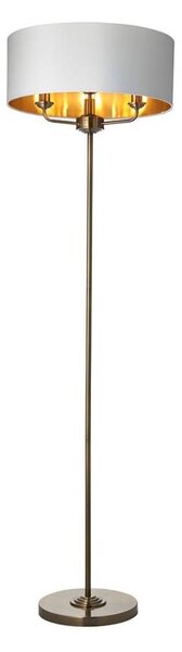 Lampadar Endon 98935 HIGHCLERE 3xE14/40W/230V alb/alamă
