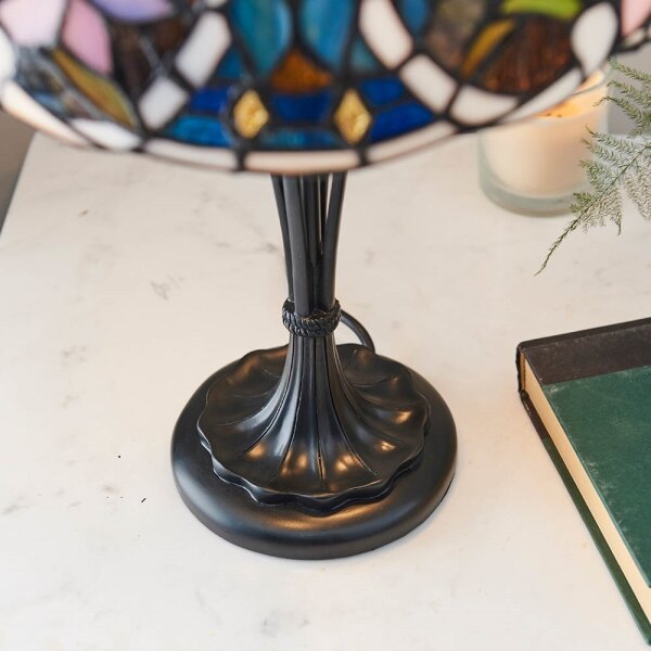 Endon 64327 - Lampă de masă Tiffany SULLIVAN, 2xE14/40W/230V, diametru 30 cm