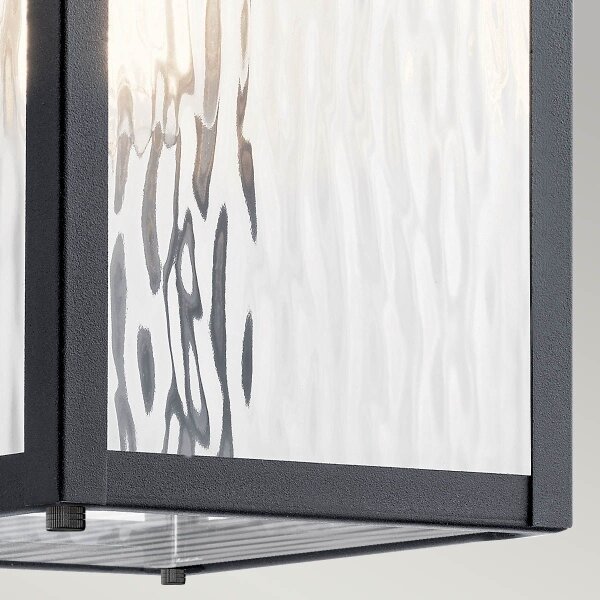 Kichler KL-CAPPANNA-M-BKT - Aplică de perete pentru exterior CAPPANNA M, 1x E27/60W/230V, IP44
