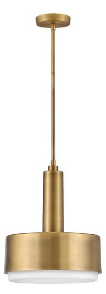 Lustră pe tijă Hinkley HK-CEDRIC-P-M-BR CEDRIC 2xE27/60W/230V d. 33 cm alamă