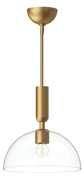 Lustră pe tijă Alora Mood ALM-JUDE-P-GD-CL JUDE 1xE27/60W/230V alamă