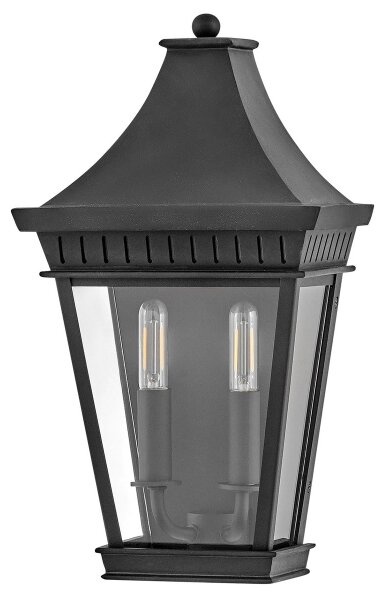 Aplică de exterior Hinkley HK-CHAPEL-HILL7-MB CHAPEL HILL 2xE14/40W/230V IP44