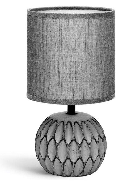 Lampă de masă 1xE14/40W/230V gri Aigostar