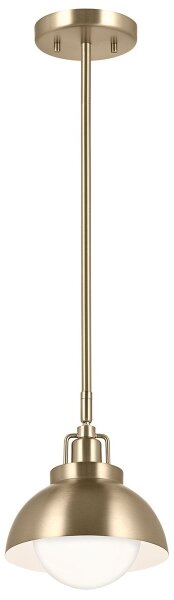 Lampă de perete Kichler KL-NIVA-1W-1P-CPZ NIVA 1xE27/40W/230V alamă