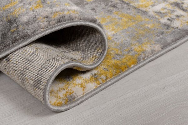 Covor Wonderlust Gri/Galben Ochre 160X230 cm, Flair Rugs