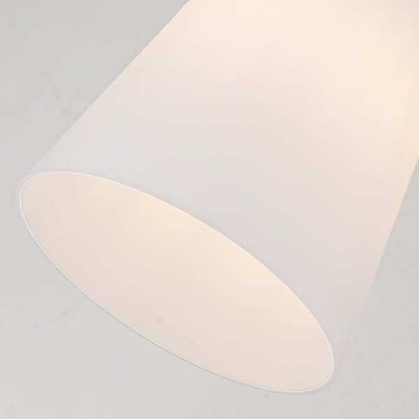 Lustră Quoizel STARING-MP-DG-OPAL STARING 1xE27/40W/230V d. 18,4 cm auriu/alb