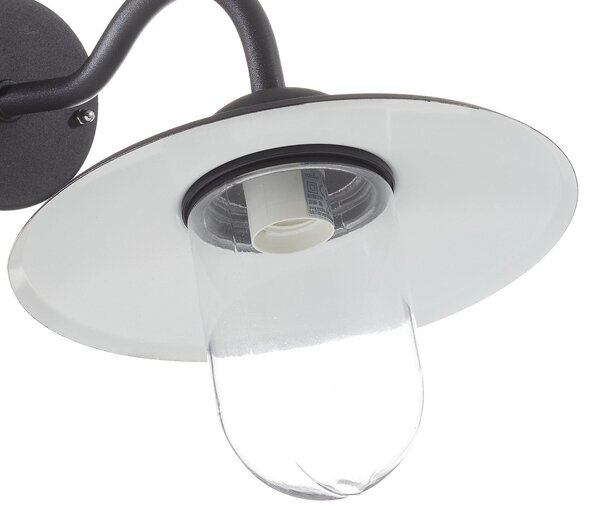 Nordlux Aplică de exterior Luxembourg negru - IP54, Negru, Metal, Casă de țară / Rustic