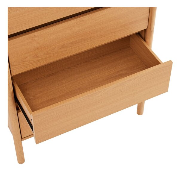 Comodă Blair cu sertare (70 cm), stejar natural