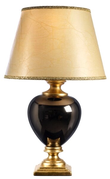 Lampă de masă ONLI AMADEUS 1xE27/15W/230V 72 cm negru/auriu